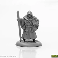 Reaper: Reaper Dungeon Dwellers: Brother Hammond, Traveling Monk Unpainted Miniature
