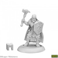 Reaper: Reaper Dungeon Dwellers: Balzador, Cleric (plastic) Unpainted Miniature