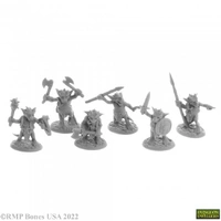 Reaper: Dungeon Dwellers: Ratpelt Kobold Mooks (6) (77652) (plastic) Unpainted Miniature