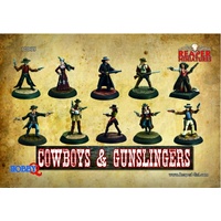 Reaper: Boxed Sets: Cowboys & Gunslingers (Metal) Unpainted Miniature