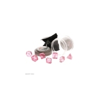 Reaper: Pizza Dungeon Dice: Lucky Dice - Clear Pink