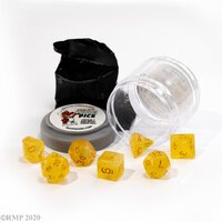 Reaper: Pizza Dungeon Dice: Lucky Dice - Gem Yellow
