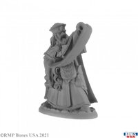 Reaper: Bones USA: Damras Deveril, Wizard Unpainted Miniature