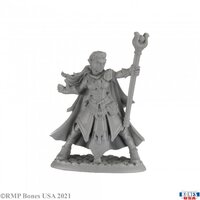 Reaper: Bones USA: Alaedril Starbloom, Elf Wizard Unpainted Miniature