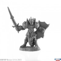 Reaper: Bones USA: Mangu Timur, Evil Warlord Unpainted Miniature