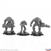 Reaper: Bones USA: Viceroy Enforcers (3) Unpainted Miniature