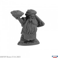 Reaper: Bones USA: Tub, Dwarf Baker Unpainted Miniature