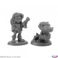 Reaper: Bones USA: Jewels and Crossbones Unpainted Miniature