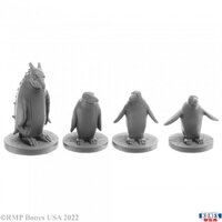 Reaper: Bones USA: Penguin Attack Pack Unpainted Miniature
