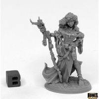 Reaper: Bones Black: Andowyn Thrushmoor Unpainted Miniature
