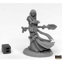 Reaper: Bones Black: D'Vandra Lukesia Unpainted Miniature