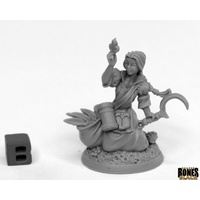 Reaper: Bones Black: Juliana, Herbalist Unpainted Miniature