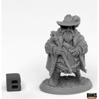 Reaper: Bones Black: Dreadmere - Reeve Irremborg Planomap Unpainted Miniature