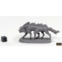 Reaper: Bones Black: Bloodwolf Unpainted Miniature