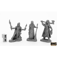 Reaper: Bones Black: Women of Dreadmere (3) Unpainted Miniature