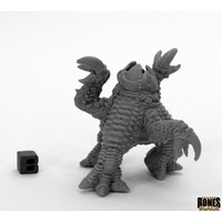 Reaper: Bones Black: Rockmaw Unpainted Miniature