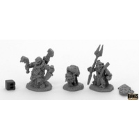 Reaper: Bones Black: Bloodstone Gnome Heroes (2) Unpainted Miniature