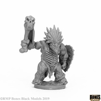 Reaper: Bones Black: Thunderfoot Defender Unpainted Miniature