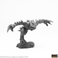 Reaper: Bones Black: Chaos Toad Brawler Unpainted Miniature