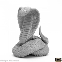 Reaper: Bones Black: King Cobra - Bones Black Deluxe Boxed Set Unpainted Miniature