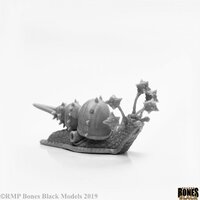Reaper: Bones Black: Thrasher Snail Unpainted Miniature