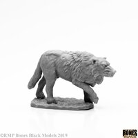 Reaper: Bones Black: Winter Wolf Unpainted Miniature