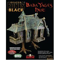 Reaper Miniatures: Bones Black - Baba Yaga's Hut - Bones Black Deluxe Boxed Set 44130