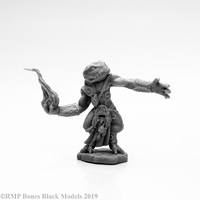 Reaper: Bones Black: Chaos Toad Sorcerer Unpainted Miniature