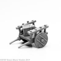 Reaper: Bones Black: Cart Unpainted Miniature