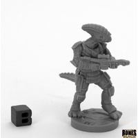 Reaper: Bones Black (Chronoscope): Bloodcrest Sharpshooter Unpainted Miniature