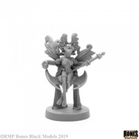 Reaper: Bones Black (Chronoscope): Andromedan Queen Unpainted Miniature