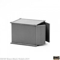 Reaper: Bones Black (Chronoscope): 10' Container Unpainted Miniature