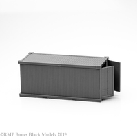Reaper: Bones Black (Chronoscope): 20' Shipping Container Unpainted Miniature