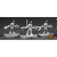 Reaper: Chronoscope: Tool Bots (3) (metal) Unpainted Miniature