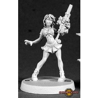 Reaper: Chronoscope: Candy, Anime Heroine (metal) Unpainted Miniature