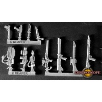 Reaper: Conversions: Futuristic Weapons (metal) Unpainted Miniature