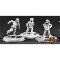 Reaper: Chronoscope: Townsfolk: Modern Children (metal) Unpainted Miniature