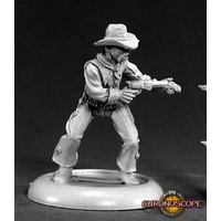 Reaper: Chronoscope: Rio Wilson, Cowboy (metal) Unpainted Miniature