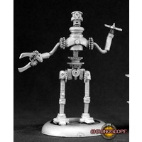 Reaper: Chronoscope: Jeeves, Clockwork Robot (metal) Unpainted Miniature