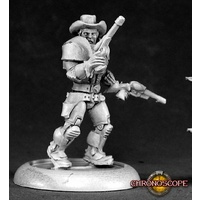 Reaper: Chronoscope: John Bishop, Space Marshal (metal) Unpainted Miniature