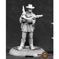 Reaper: Chronoscope: Jeb Lawson, Western Outlaw (metal) Unpainted Miniature