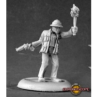 Reaper: Chronoscope: Dan McDermott, Archaeologist (metal) Unpainted Miniature