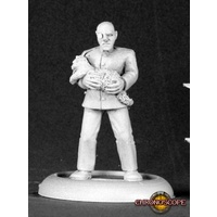Reaper: Chronoscope: Dr. Unsinn, Evil Mastermind (metal) Unpainted Miniature