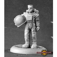 Reaper: Chronoscope: Duke Jones, Astronaut (metal) Unpainted Miniature