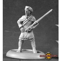 Reaper: Chronoscope: Davey Crockett (metal) Unpainted Miniature