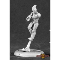 Reaper: Chronoscope: Afterburn, Superhero (metal) Unpainted Miniature