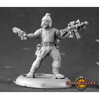 Reaper: Chronoscope: Turk, Space Salvager (metal) Unpainted Miniature