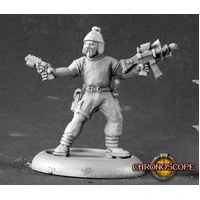 Reaper: Chronoscope: Turk, Space Salvager (metal) Unpainted Miniature