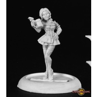 Reaper: Chronoscope: Gretchen, Oktoberfest Fraulein (metal) Unpainted Miniature
