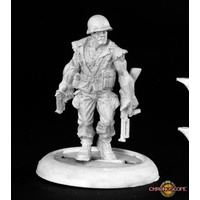 Reaper: Chronoscope: Sgt. Mack Torrey (metal) Unpainted Miniature